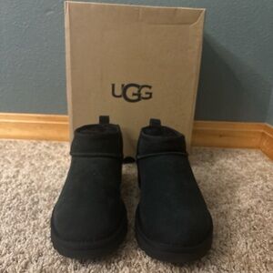 UGG Kids Black Boots